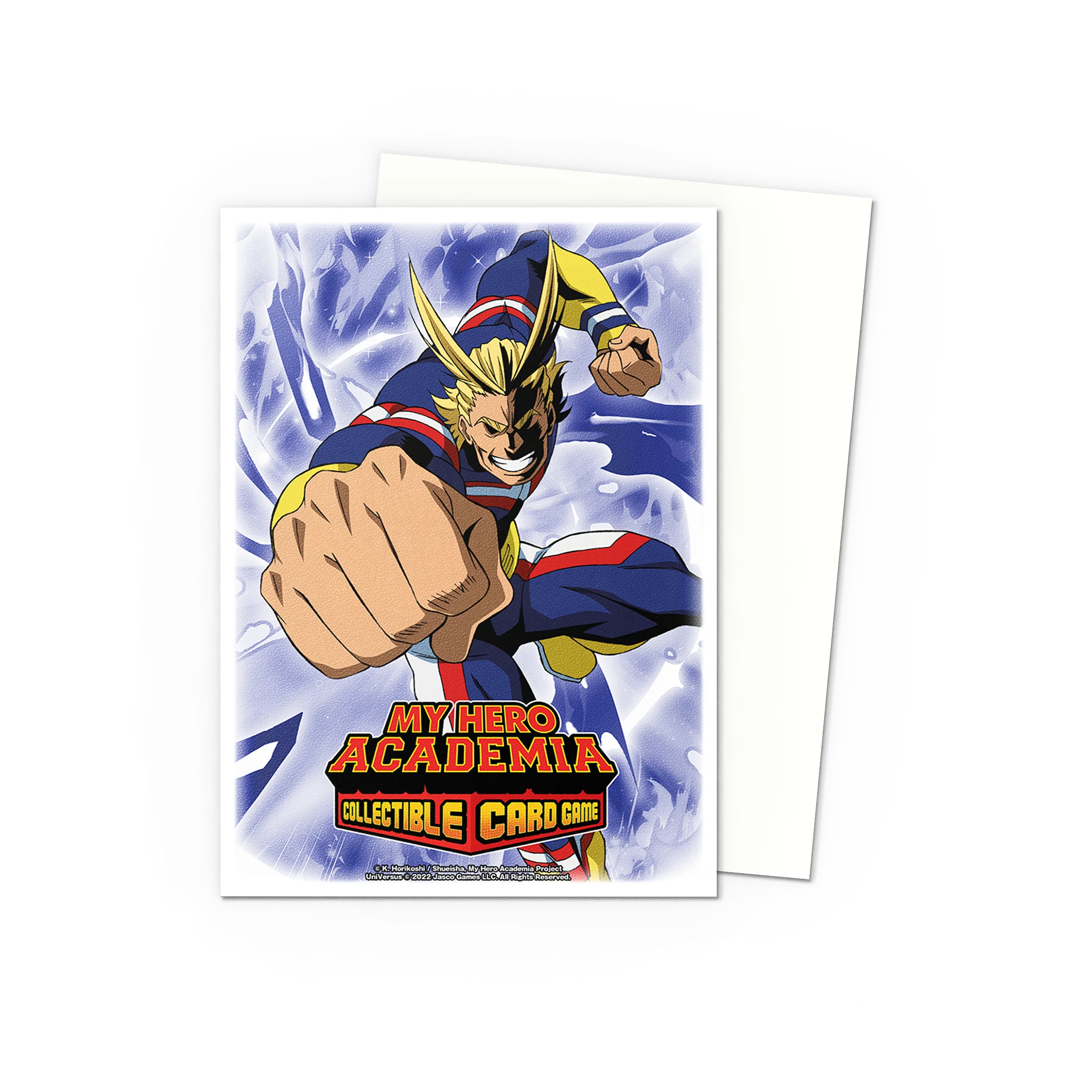 All Might Punch - Matte Art Sleeves - Image 2