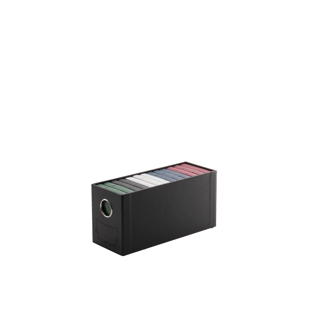 Fortress - 2-Card Drawers Vertical - Black - Image 4