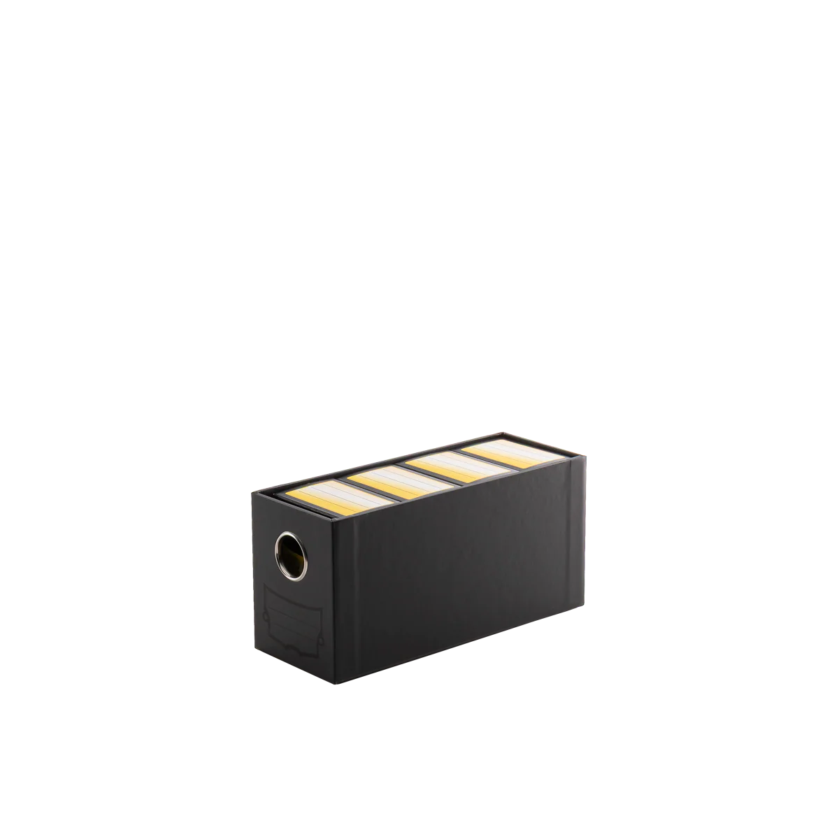 Fortress - 2-Card Drawers Vertical - Black - Image 5