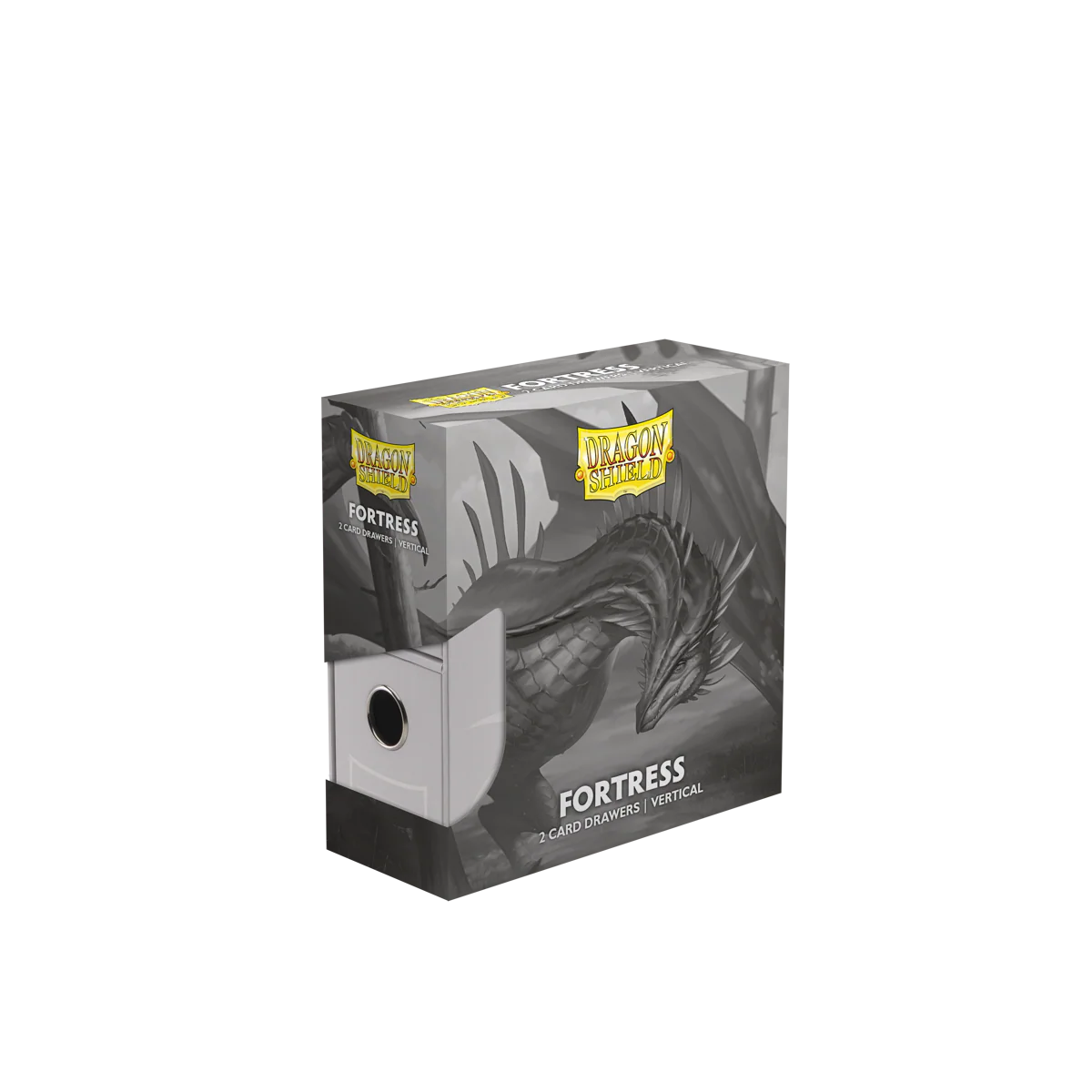 Fortress - 2-Card Drawers Vertical - White - Image 8