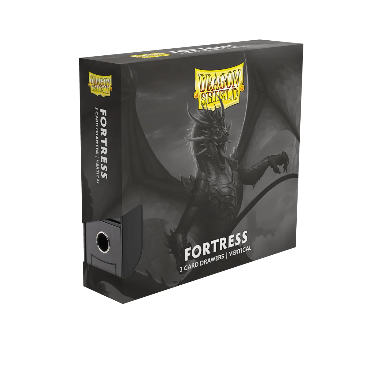 Fortress - 3-Card Drawers Vertical - Black - Image 7