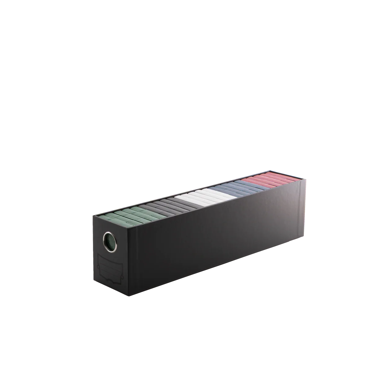 Fortress - 4-Card Drawers Horizontal - Black - Image 4