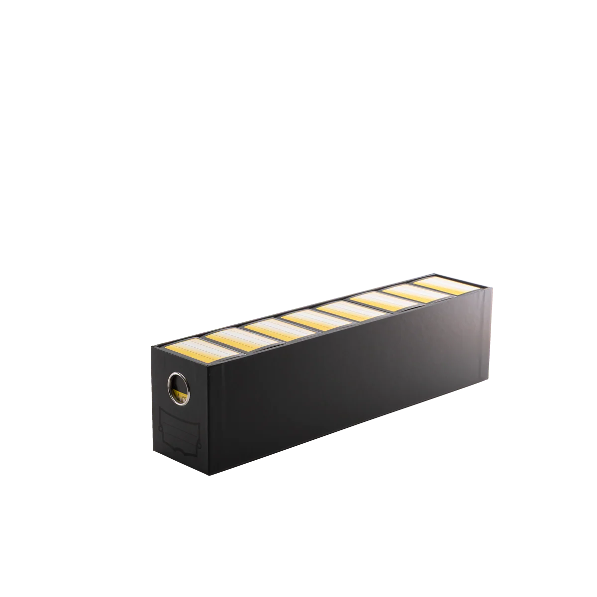 Fortress - 4-Card Drawers Horizontal - Black - Image 5