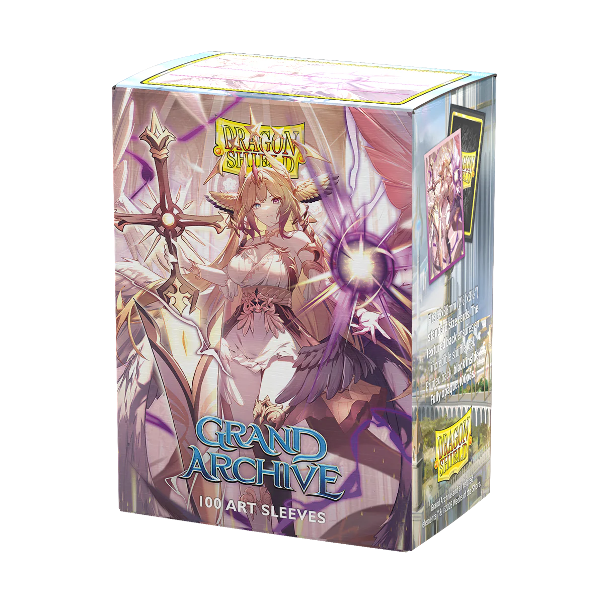 Grand Archive - Haniel, Archangel of Spectra - Matte Dual Art Sleeves - Image 4
