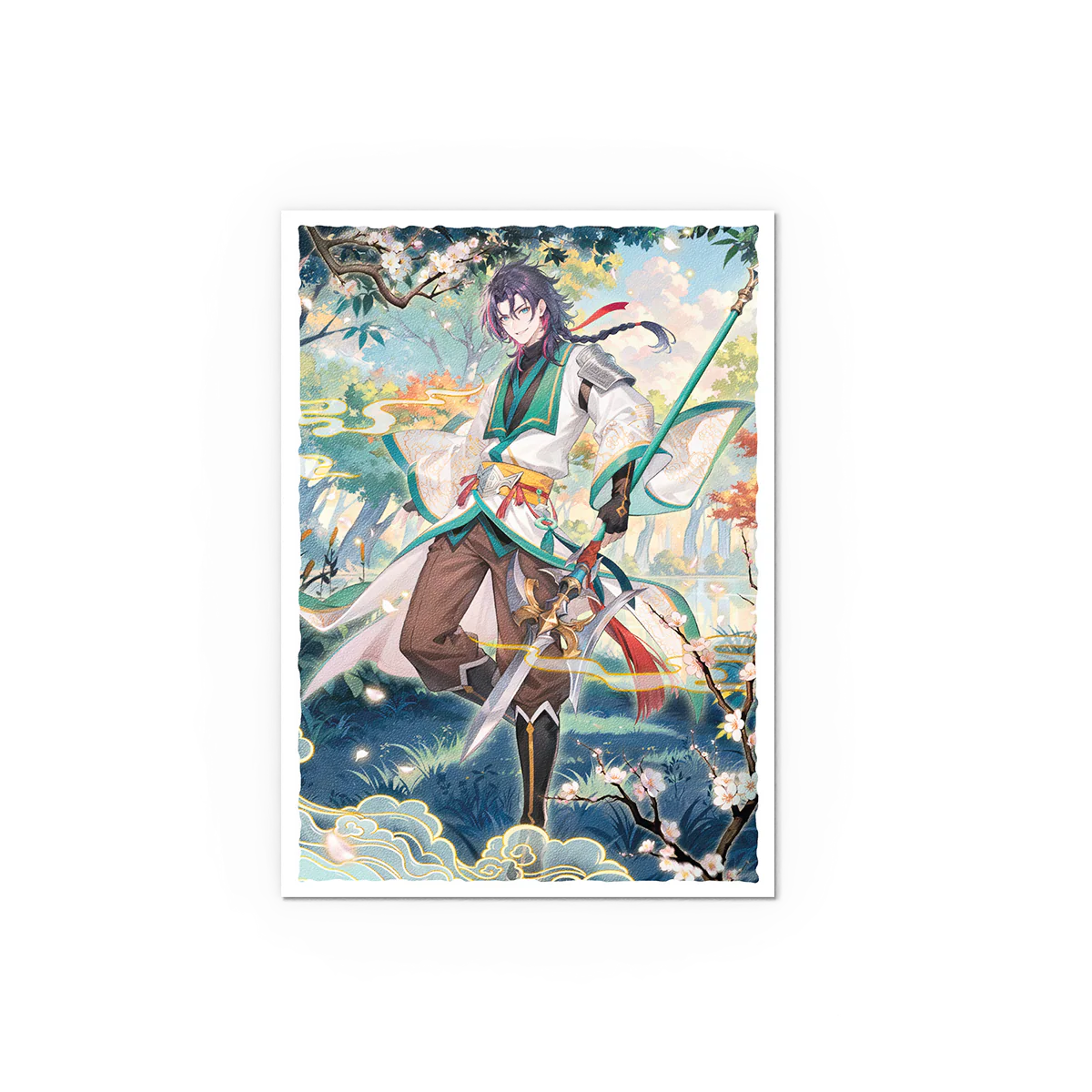 Grand Archive - Jin: Fate Defiant - Matte Art Sleeves - Image 2