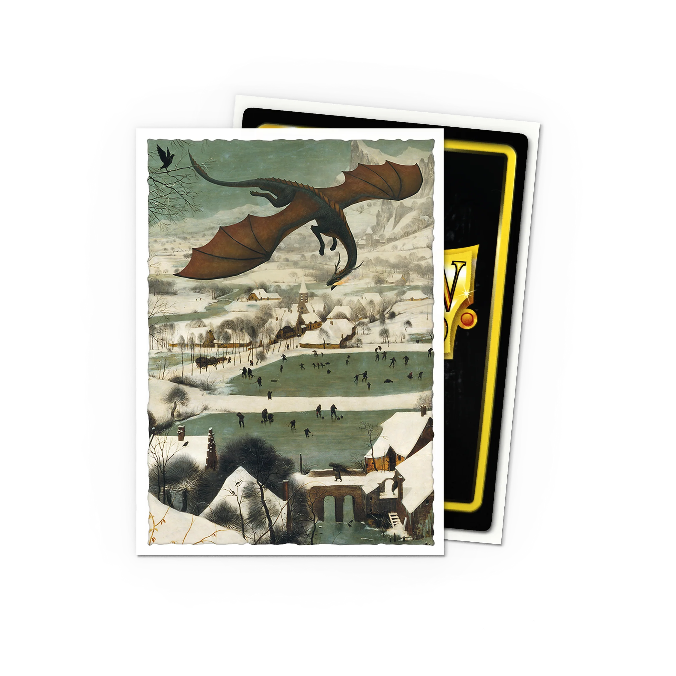 Hunters in the Snow - Classic Art Sleeves - Image 2