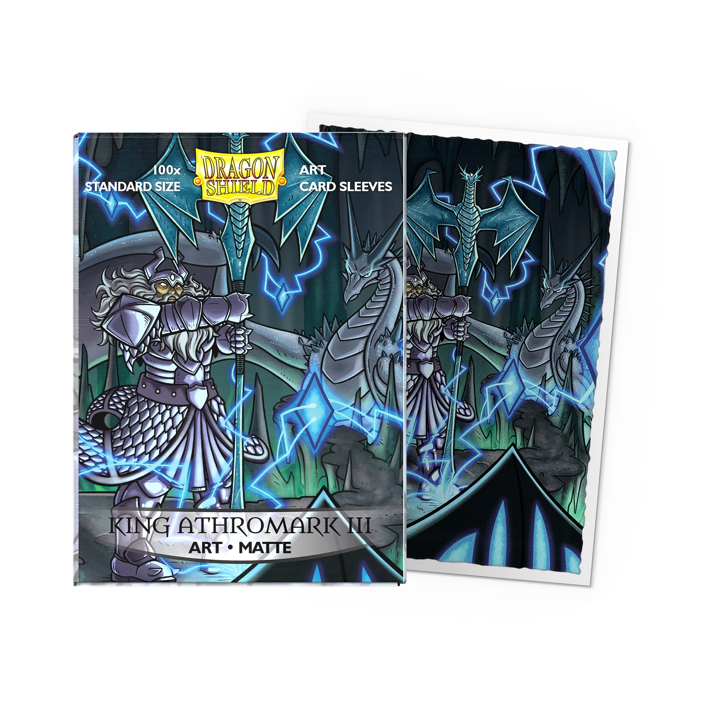 King Athromark III Portrait - Matte Art Sleeves